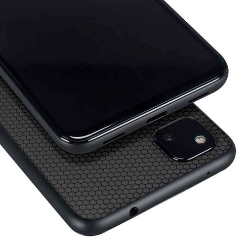 Specialty Vinyl Black Hex Texture Google Pixel 4a Skin